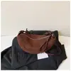 Nuevo Bolso de Hombro Elegante de Alta Calidad para Otoño 2026, para Uso Casual, Trabajo y Viajes Diarios, Bolso Cruzado de Textura Simple, Bolso de Cuerno de Vaca