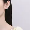 Pendientes redondos de piedra para mujer, verano, plata de ley 925, moda, redondos, turquesa, pendientes de moda, simples, combinan con todo, estilo ins, joyería para orejas