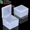Caja de Clasificación de Cuentas de Tres Compartimentos, Caja de Plástico para Cuentas de Arroz, Caja de Embalaje para Tornillos y Clavos, Caja de Almacenamiento de Plástico para Linterna de Cabeza con Batería de Litio de Cuatro Compartimentos