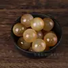 Accesorios de cuentas sueltas de cuerno de cabra natural estilo Tíbet para pulseras hechas a mano DIY, cuentas sueltas para manualidades culturales, cuentas budistas, accesorios para pulseras, venta al por mayor