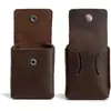 2025 Popular Cuero Clásico Funda para Encendedor Portátil Estilo Camping Encendedor Montado en Cintura Funda Antiexplosión Carbón Antiguo