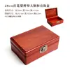 Caja de Joyería de Madera Maciza, Almacenamiento Retro para Documentos y Coleccionables, Caja de Joyería de Madera para Bodas, Caja de Escritorio para Relojes y Sellos de Joyería