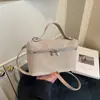Moda de Nicho Bolso Caja Simple y Elegante para Mujer, Elegante Estilo Nuevo 2025, Bolso Cruzado de Alta Calidad y Atractivo para Mujer