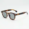 2025 Nuevas Gafas de Sol de Moda Transfronteriza con Clavos de Arroz Marco Redondo para Mujer Marco de Gafas Retro Gafas de Sol de Celebridad de Internet Gafas de Sol Protectoras Solares de Moda