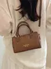 Yue Zi 2026 Otoño Temprano Nuevo Estampado de Leopardo Retro Bolso Pequeño Moda Versátil Bolso de Hombro Cruzado Bolso Boston Almohada