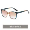 Gafas de sol de montura grande nuevas en stock para mujer, Gafas de lectura de moda progresivas de dos tonos para hombre, Gafas para personas mayores ultraclaras al por mayor