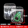 Bolsas Transparentes Auto-Sellantes, Bolsas de Empaque de Plástico Transfronterizo, Bolsas Transparentes con Cierre Ziplock, Bolsas de Plástico de Tira Larga, Bolsas de Tamaño Cuadrado