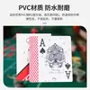 Cartas de Póker Texas Wpt Impermeables Personalizadas Baratas Caja Completa de 100 Barajas Cartas de Póker de Plástico PVC Que No Se Rompen