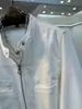 Elegante chaqueta vaquera corta con doble cremallera, elegante, para mujer, nueva colección otoño 2026, versátil, de corte ajustado, top de chaqueta vaquera