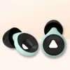 Tapones de Silicona para Nadar, Profesionales Impermeables, Tapones Super Reductores de Ruido, Tapones Aislantes del Sonido para Dormir para Personas Mayores para Bañarse y Limpiarse los Oídos