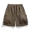 Diretamente do Fabricante, Vendas de Alto Volume, Shorts Esportivos Casuais para Corrida e Trabalho Masculino com Múltiplos Bolsos, Secagem Rápida