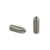 Tornillo de acero inoxidable 304 con cuenta de vidrio, perno prisionero, émbolo de cabeza de bola, perno de posicionamiento, tornillo de cuenta de apriete por onda