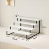 Suporte de Armazenamento de Copos Desktop Suporte de Coleção de Copos de Água Mesa de Jantar Bar Doméstico Suporte de Xícaras de Chá Suporte de Copos Drenante Multicamadas