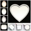 2025 Novo Espelho de Coração DIY Acessórios de Joias para Celular Diamante Pérola Flor Lente Materiais de Beleza para Celular