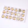 Triángulo de Grasa K9 Fondo Plano Cosido a Mano Diamante AB Vidriera Hebilla Plana Pedrería Joyería Accesorios DIY Ropa Accesorios Pegatinas