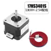 Motor Paso a Paso 42 17Hs3401S Dos Fases Cuatro Cables 34 Altura Motor de Impulsión para Impresora 3D Motor Ligero