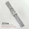 Adequado para Pulseira de Relógio Iwatchs11, Pulseira Apple Watch, Pulseira de Metal Aço Inoxidável S10 Três Contas Xiaomi 10Pro