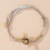 Nuevo Pulsera de Hilo de Algodón Estilo Chino Flor de Loto Paz y Alegría DIY Hecho a Mano Joyería de Estilo Étnico Cuerda Multicolor Venta al por Mayor