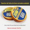 Anzol duplo de linha de espera para tilápia anzol de linha de espera anzol com farpa Jin Haixi anzol amarrado anzol duplo de linha de espera alongado