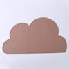 Mantel individual de silicona con forma de nube para niños de Amazon, creativo, plegable, con aislamiento térmico, para mesa de comedor de bebé, suministros para mascotas