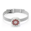 Pulsera de Aromaterapia Pulsera Hebilla para Aceite Esencial Hebilla de Acero de Titanio Reloj Ajustable con Pulsera Árbol de la Vida Fábrica Outlet