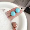 Nuevos Pendientes de Bolas de Caramelo de Colores Dopamina para Mujer Primavera y Verano, Pendientes Versátiles Modernos y a la Moda