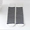 Calcetines Cálidos Rayados de Media Pantorrilla para Bebés, Calcetines Infantiles, Calcetines Largos Engrosados para Niños y Niñas en Otoño e Invierno