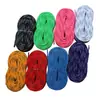 Venta Directa de Fábrica Cordones Planos de 1 cm de Colores sobre Cordones de Hockey sobre Hielo Encauchados Cordones Impermeables Personalizados