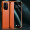 Amazon Select para Capa de Celular K40 Vermelha de Arroz Semitransparente Resistente a Quedas tipo Clamshell de Negócios Cor Sólida Neutra Nova