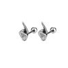 Estilo Coreano Nueva Moda Dedo Acero de Titanio Gama Alta Pendientes para Mujer Venta Caliente Transfronteriza Ebay Punk Alternativo Pendientes para Hombre