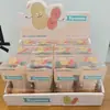 Blocos de construção de durian bola manual brinquedo de apertar fruta brinquedo descompressão Blocos de construção de durian bola manual simulação brinquedo de comida apertar