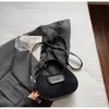 Bolso Bandolera Estilo Coreano Nicho Estilo Extranjero Bolso Dumpling para Mujer 2025 Otoño Nuevo Retro Empalme Tendencia Bolso de Hombro Cruzado