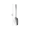 Cuchillo, Tenedor y Cuchara de Manicura de Acero Inoxidable, Cuchillo, Tenedor y Cuchara para Filete de Hotel, Cuchara para Postre y Café de Restaurante, Tenedor para Frutas, Juego de Cubiertos Occidentales