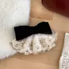 Pin de Cola de Caballo para Niña Suave, Pasador Estilo Princesa Dulce, Accesorio para el Cabello de Pinza de Resorte, Diseño de Encaje Nicho, Pasador