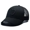 Gorra de Béisbol de Malla Transpirable para el Sol de Verano Personalizada para Hombre Versátil para Exteriores y Ocio Gorra con Visera Bordado Pesado Sombrero para el Sol