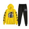 [venta al por mayor al contado] Abrigo Demon Slayer para amantes, sudadera con capucha, traje de pantalón para mujer