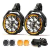 Produto explosivo transfronteiriço Holofote de motocicleta farol alto/baixo Luz auxiliar de motocicleta Holofote de motocicleta estroboscópio