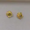 Designer Coreano e Japonês Novo Bolsa de Nicho com Tachas de Diamante Cesta Brincos Cobre Banhado a Ouro Versátil Exquisitos Ear Cuffs