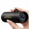 Telescopio monocular pequeño para niños, telescopio portátil para exteriores, alta definición, alta magnificación, visión nocturna con poca luz y capacidades para tomar fotografías; se puede conectar a un teléfono móvil