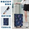 C Bolsa Satchel Transfronteiriça para Carro Bolsa de Compras Bolsa para Idosos Satchel Trolley Retrátil Pequeno Trolley Reboque