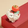 Figura Creativa de Elefante Blanco Estilo Chino, Simbolizando Buena Fortuna, Mascota de Té, Linda Decoración del Hogar, Regalo
