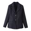 Chamarra de Mezclilla de Solapa para Mujer Transfronteriza Ajustada sin Tirantes Cubeta Jeans Conjunto de Tres Piezas M6043/4/7