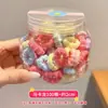 Gomas para el pelo tipo toalla amigables con el cabello de los niños, Gomas elásticas del tamaño de un pulgar para niñas pequeñas, Cuerdas elásticas de alta elasticidad para el cabello de bebé, Accesorios para el cabello