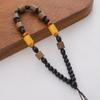 Joyas Antiguas Pulsera de Cuentas de Madera Manillar Correa de Muñeca Cadena Joyería Accesorios DIY Wen Juega Llavero Colgante para Coche