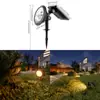 Luces Solares para Árboles, Luces para Exteriores, Luces de Alta Luminosidad para Patio a Prueba de Lluvia para Césped, Focos, Luces Decorativas para Paisajismo de Jardín, Luces Decorativas de Ambiente