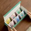 Juego de Tazas Cónicas de Té Esmaltadas de Colores, Juego de Té de Cerámica Kung Fu, Taza de Degustación, Caja de Regalo para Uso en Casa, Tazón de Té de Taza Única