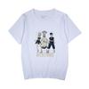Comercio exterior verano manga corta era de piedra periférico código europeo transfronterizo superventas jersey estampado camiseta manga corta para hombre y mujer