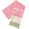 Toalla de Baño Grande Jacquard Tejido Poliéster-Algodón Venta al por Mayor Manta de Playa Turca Manta de Algodón-Lino Manta Turca con Forma de Diamante Hecho a Medida