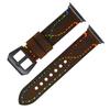 Pulseira de relógio de couro crazy horse quente de comércio exterior para pulseira de couro apple s8/7/6 iWatch pulseira feita à mão