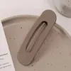 Presilha Grande para Franja Amazon, Presilha Bico de Pato Macaron Fashion, Presilha Lateral para Maquiagem Sem Marcas, Presilha de Cabelo Transparente para Fios Soltos